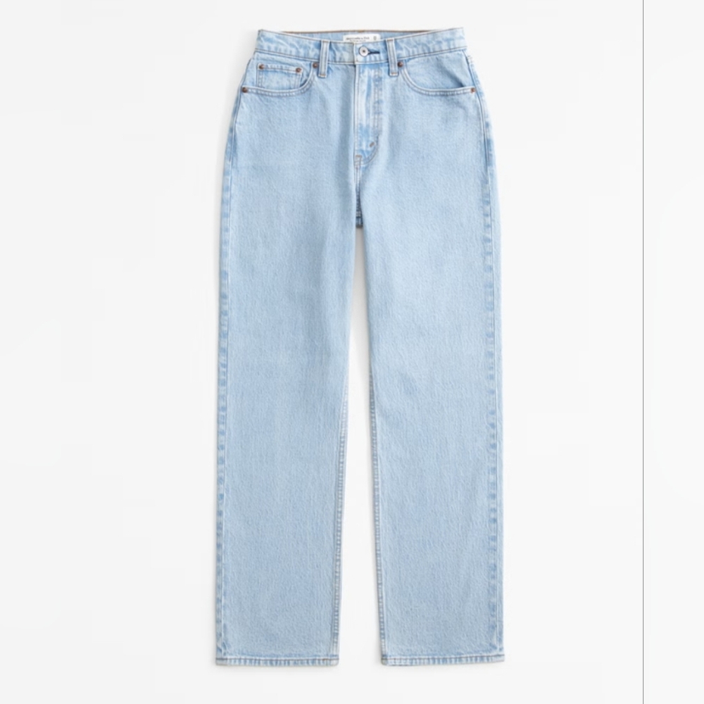 Abercrombie And Fitch Vintage Straight High Rise Jeans